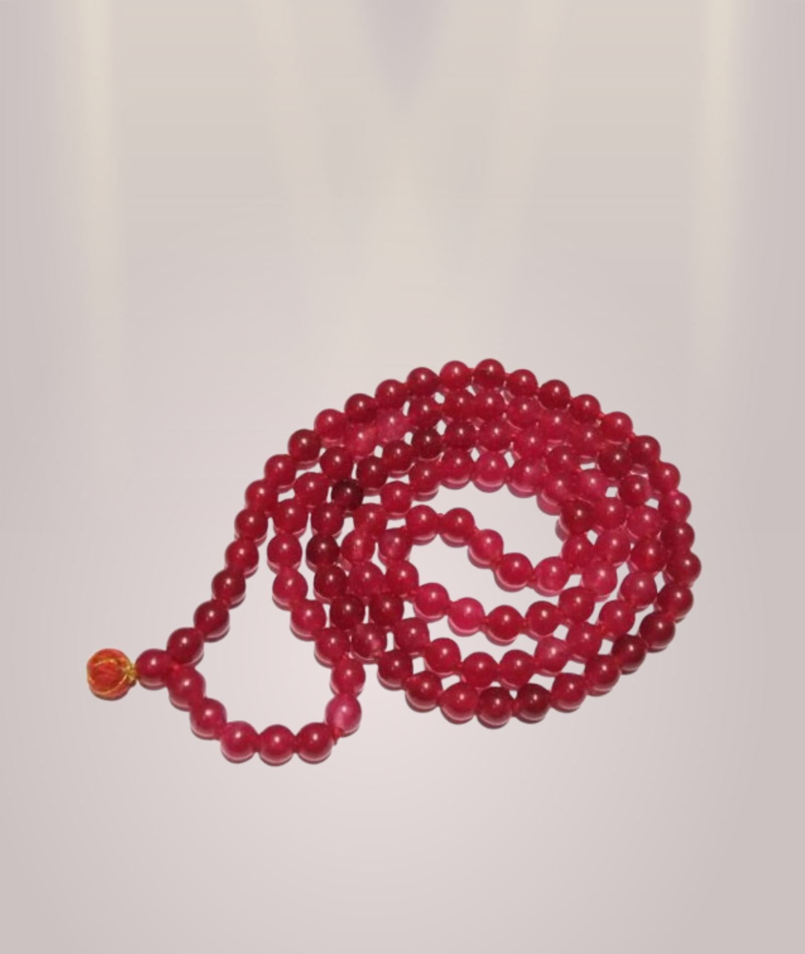 Red Jade Mala 8mm